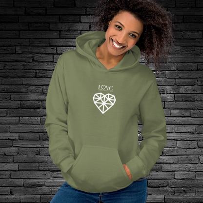 HOODIE CON CAPUCHA MUJER DIAMOND