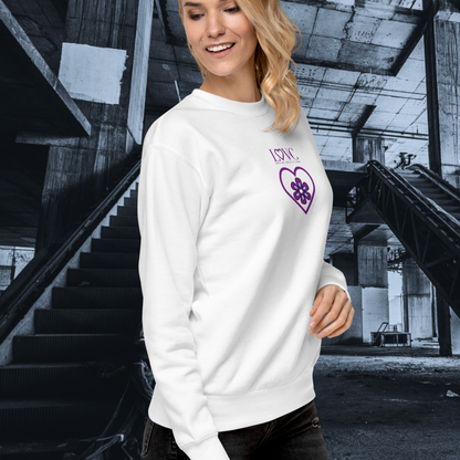 SUDADERA GRUESA MUJER FLOWER