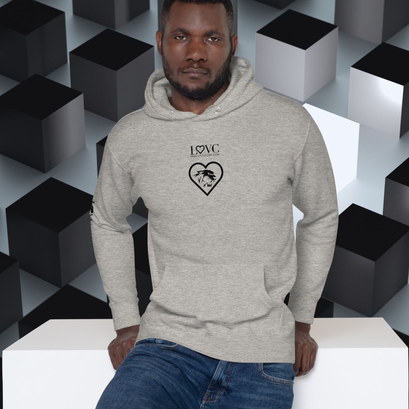 HOODIE CON CAPUCHA HOMBRE JAGUAR