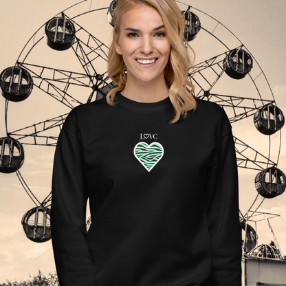 SUDADERA GRUESA MUJER ANIMAL PRINT