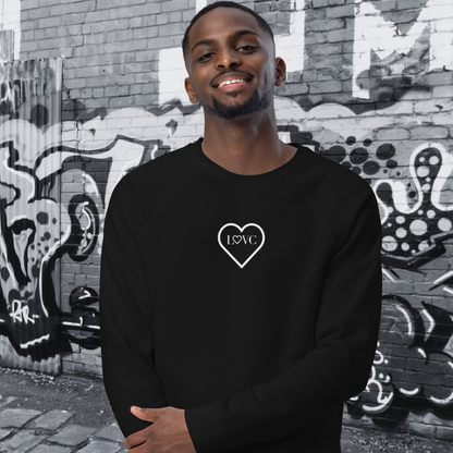 SUDADERA ORGÁNICA HOMBRE LOGO CLASSIC
