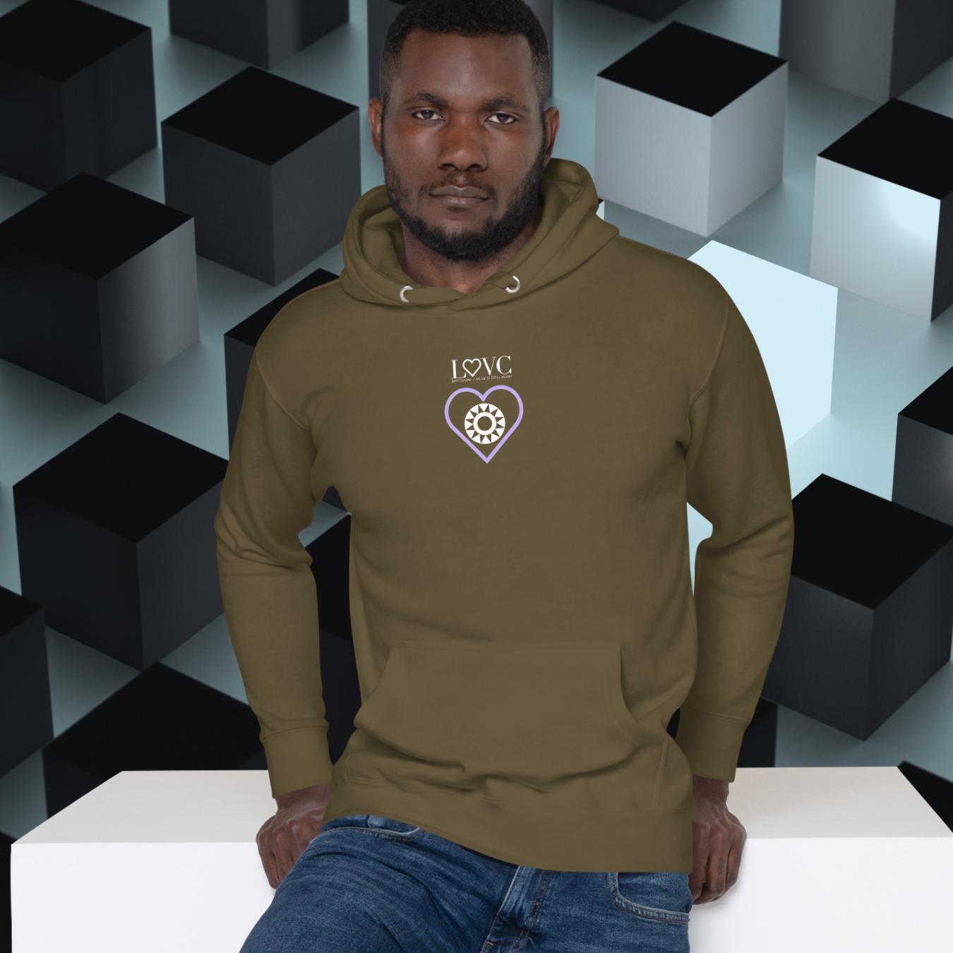 HOODIE CON CAPUCHA HOMBRE ETNIA