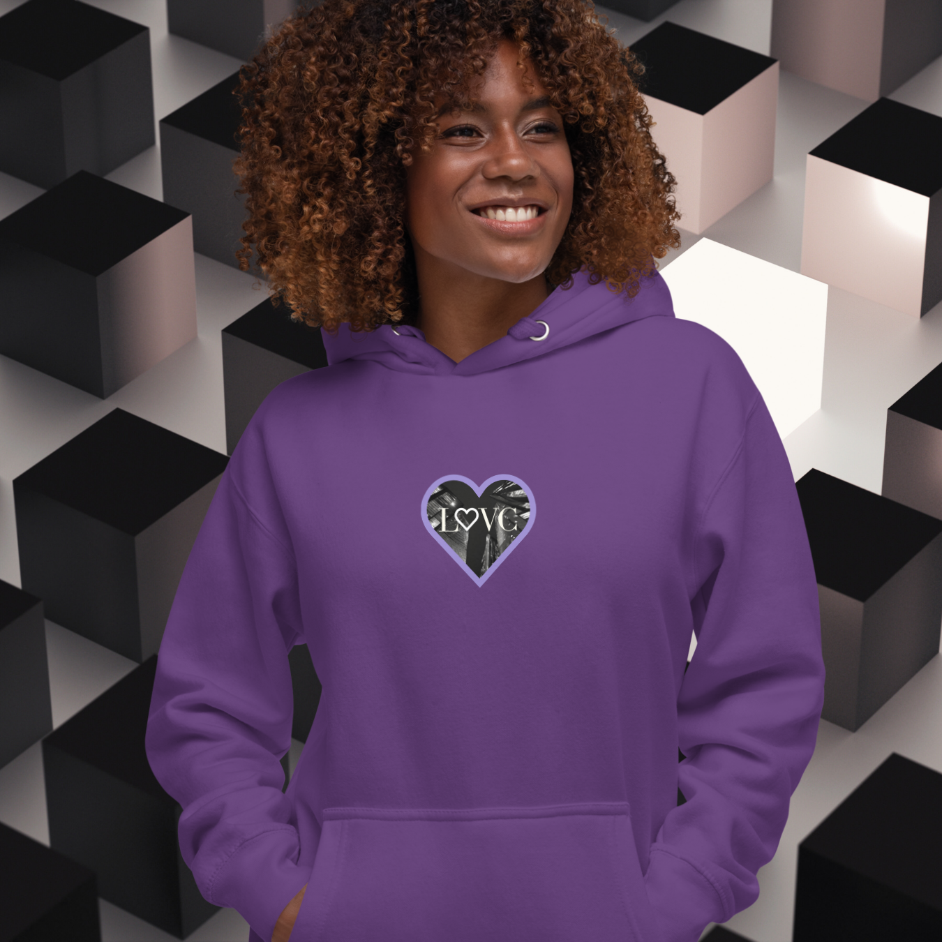 HOODIE CON CAPUCHA MUJER CITY