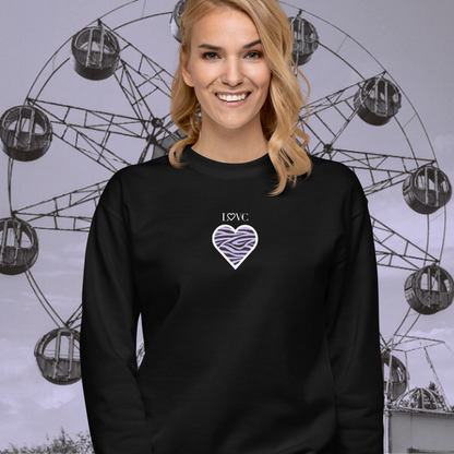 SUDADERA GRUESA MUJER ANIMAL PRINT