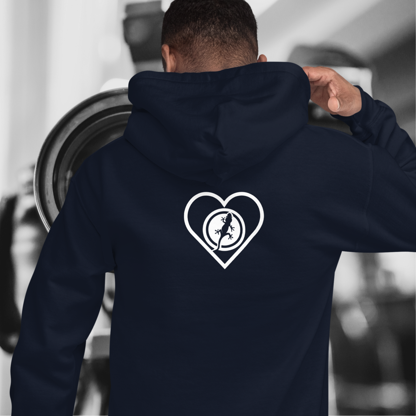 HOODIE CON CAPUCHA HOMBRE LIZARD