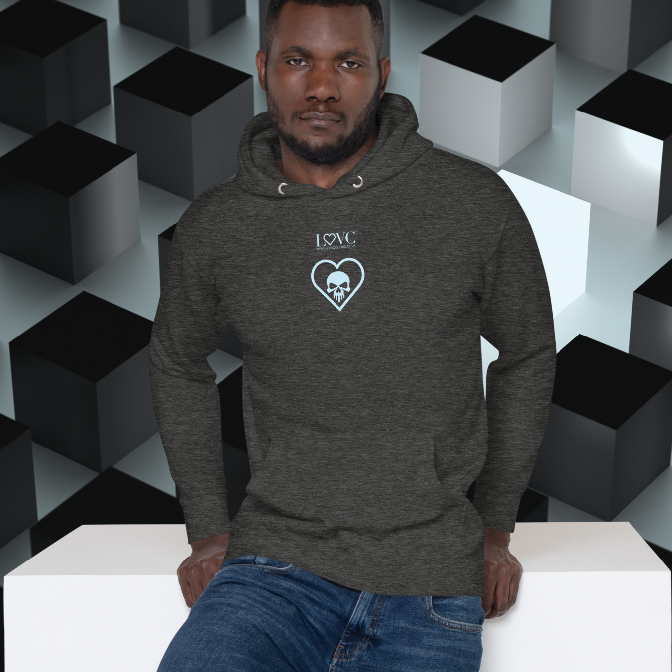HOODIE CON CAPUCHA HOMBRE SKULL