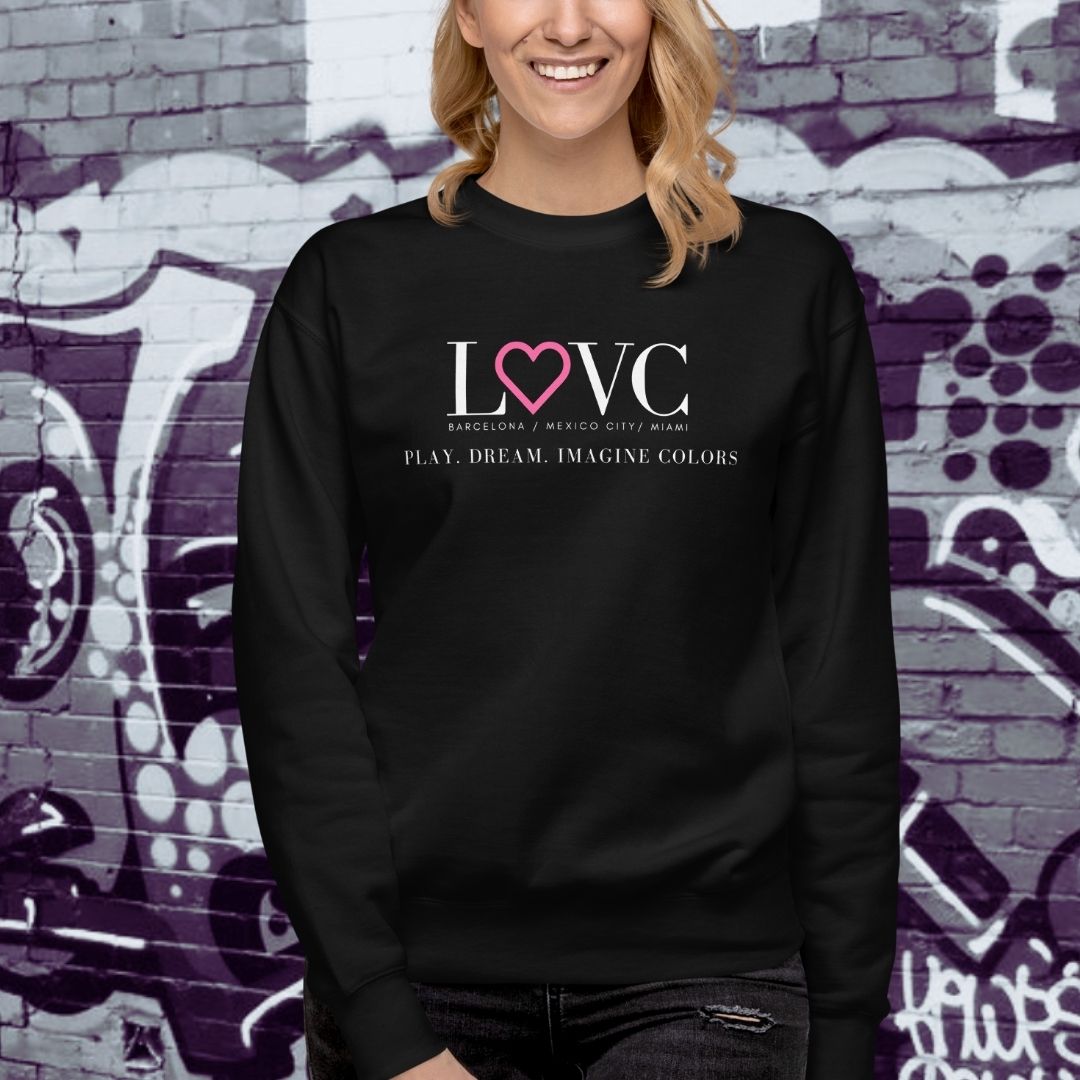 SUDADERA GRUESA MUJER SLOGAN