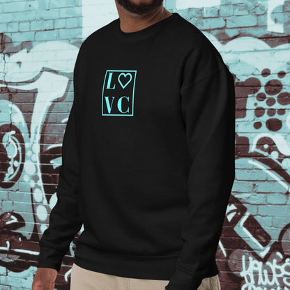 SUDADERA GRUESA HOMBRE LOGO CUADRADO