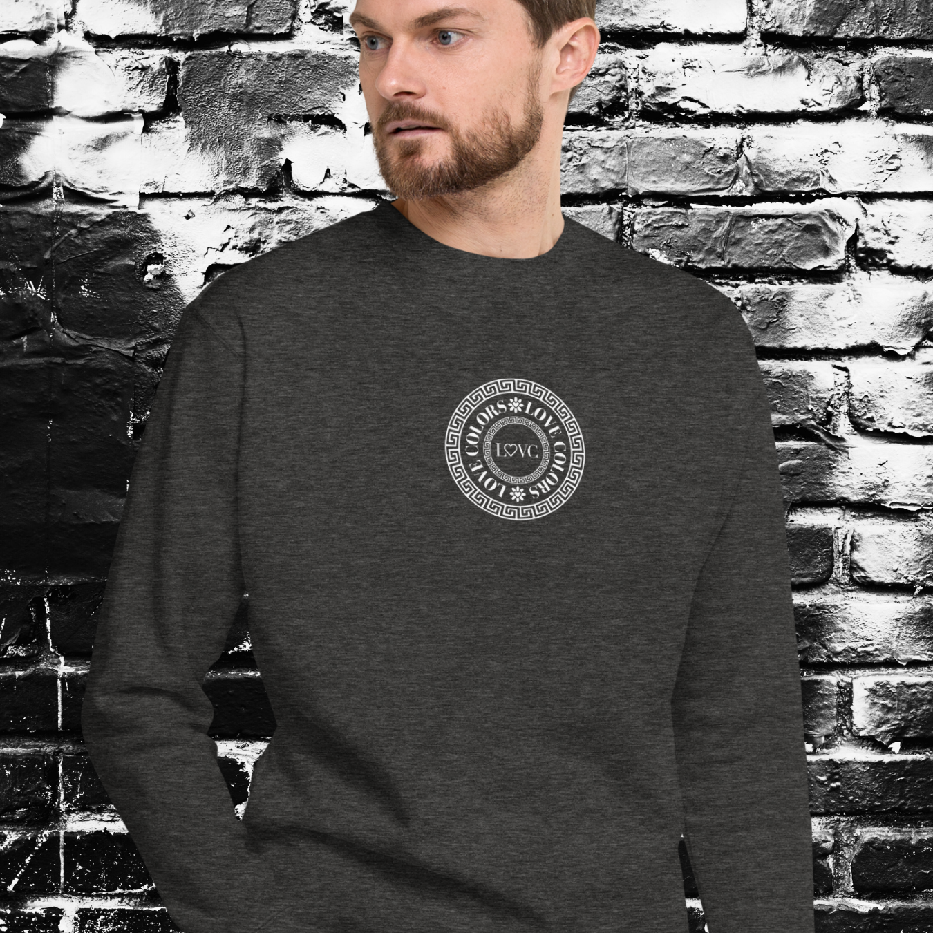 SUDADERA GRUESA HOMBRE CÍRCULO
