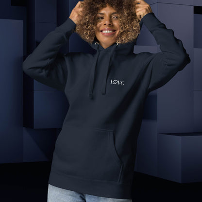 HOODIE CON CAPUCHA MUJER LOGO CIRCULO