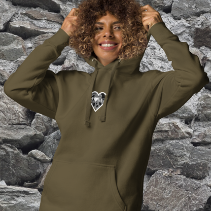 HOODIE CON CAPUCHA MUJER ANIMAL PRINT