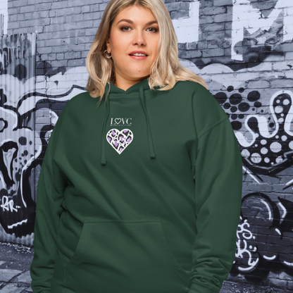 HOODIE PREMIUM CON CAPUCHA MUJER ANIMAL PRINT