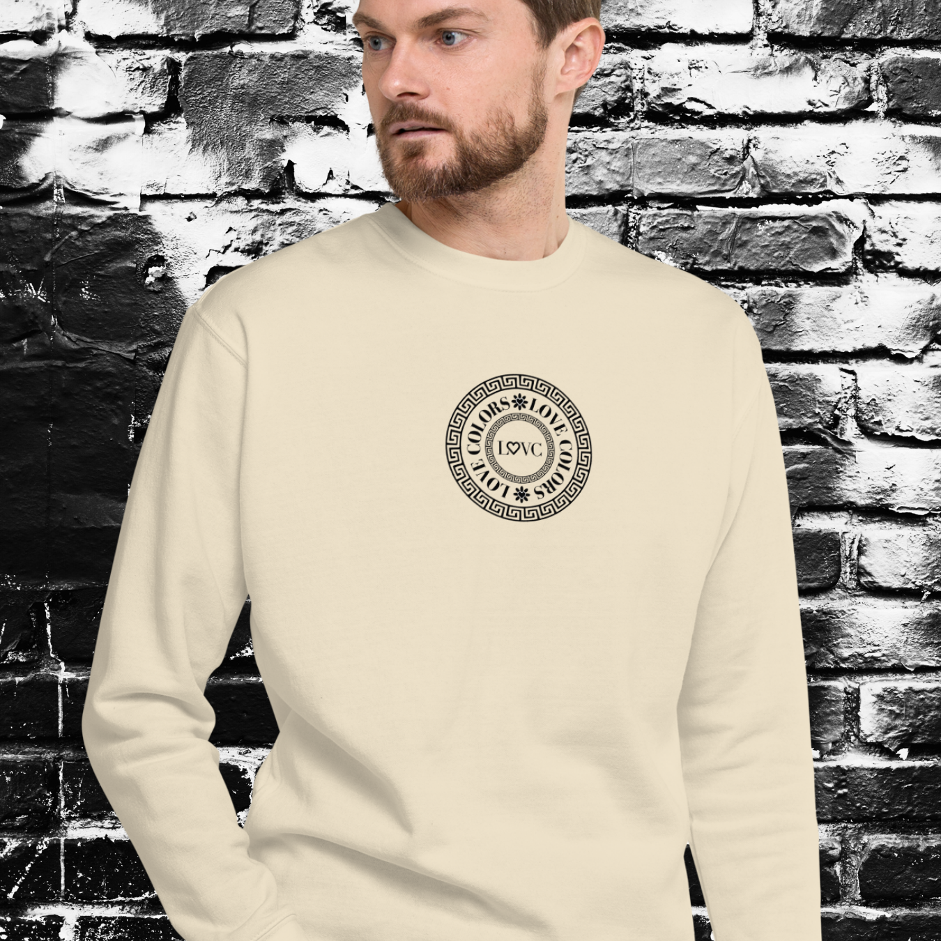 SUDADERA GRUESA HOMBRE CÍRCULO