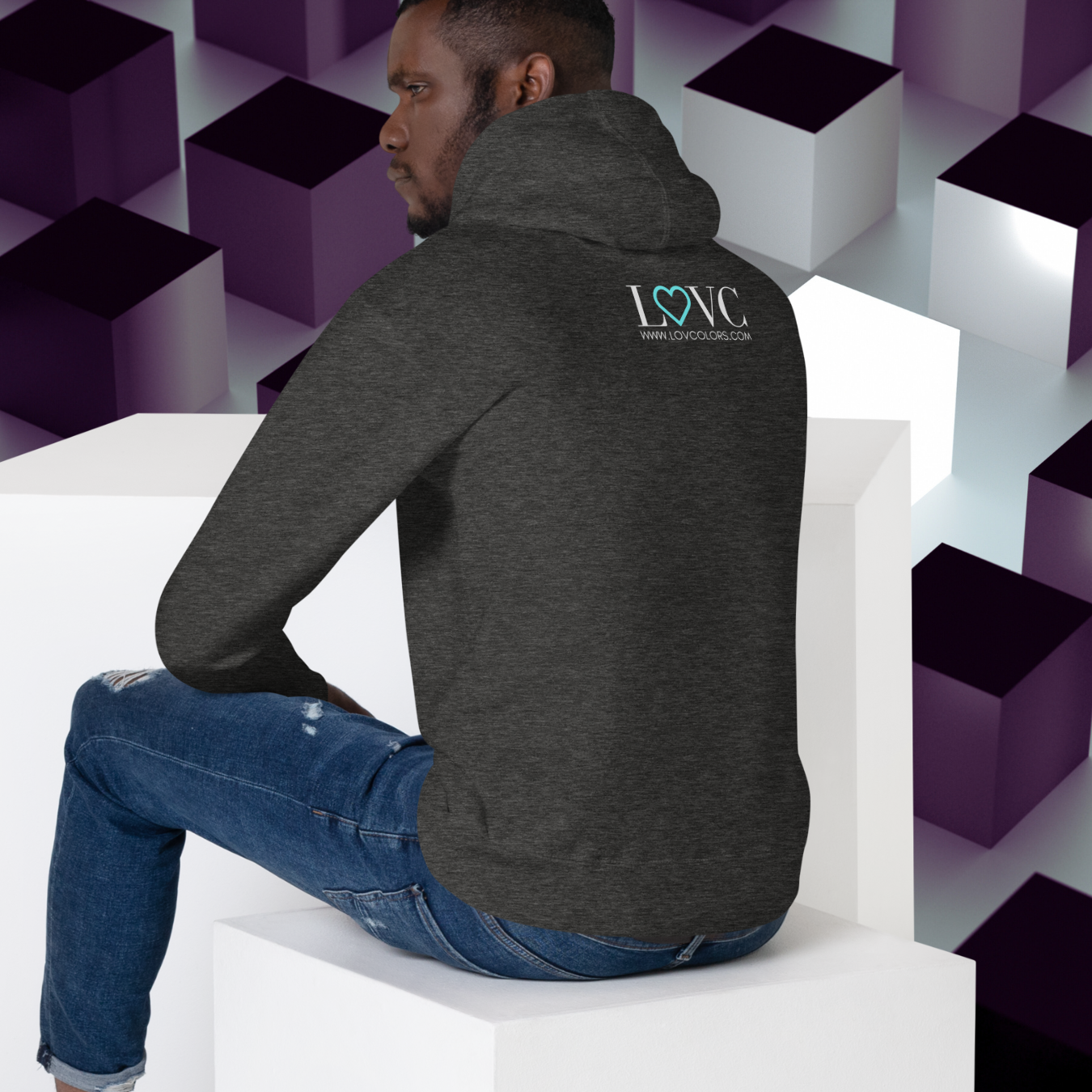 HOODIE CON CAPUCHA HOMBRE ETNIA