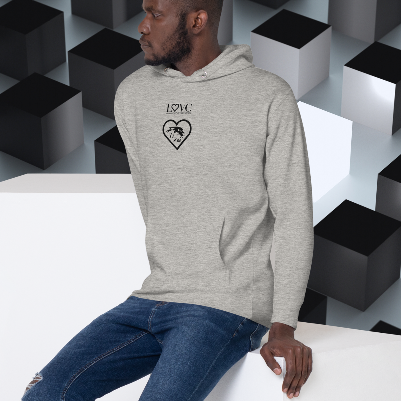 HOODIE CON CAPUCHA HOMBRE JAGUAR