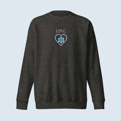 SUDADERA GRUESA MUJER FLOWER