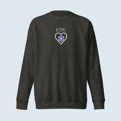 SUDADERA GRUESA MUJER FLOWER