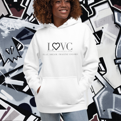 HOODIE CON CAPUCHA MUJER SLOGAN