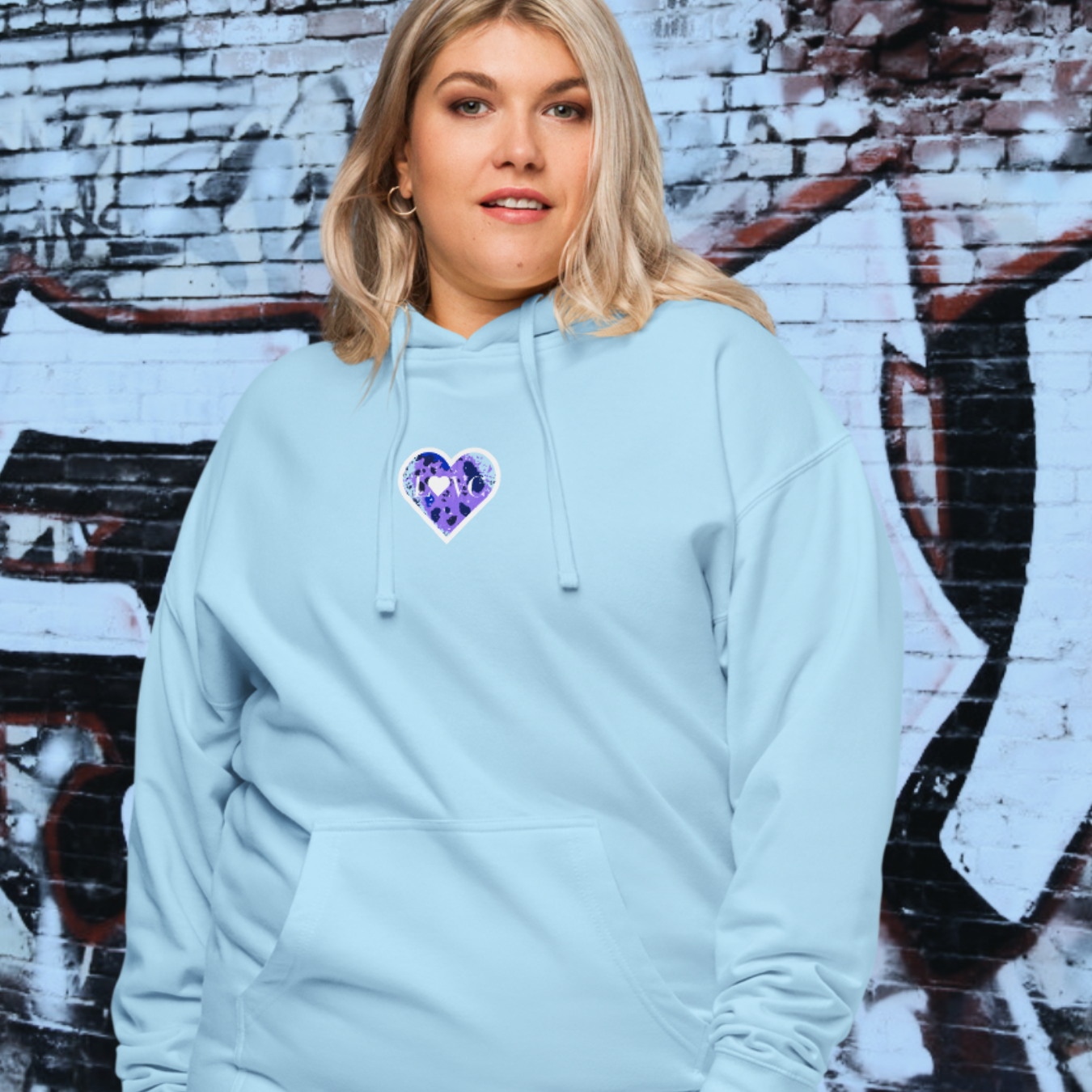 HOODIE PREMIUM CON CAPUCHA MUJER ANIMAL PRINT