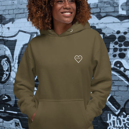 HOODIE CON CAPUCHA MUJER 2CUORE WHITE