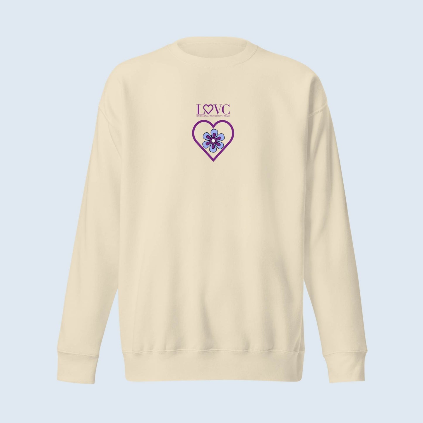 SUDADERA GRUESA MUJER FLOWER