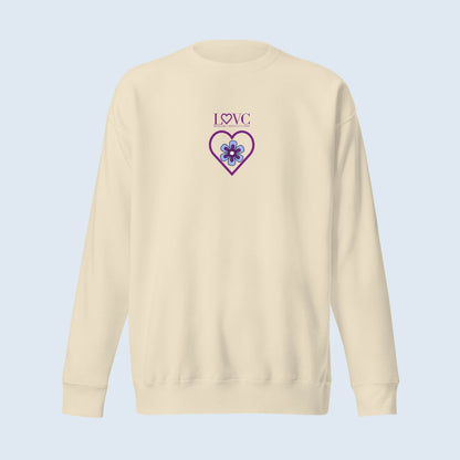 SUDADERA GRUESA MUJER FLOWER