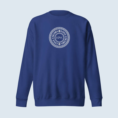 SUDADERA GRUESA MUJER LOGOXL CÍRCULO