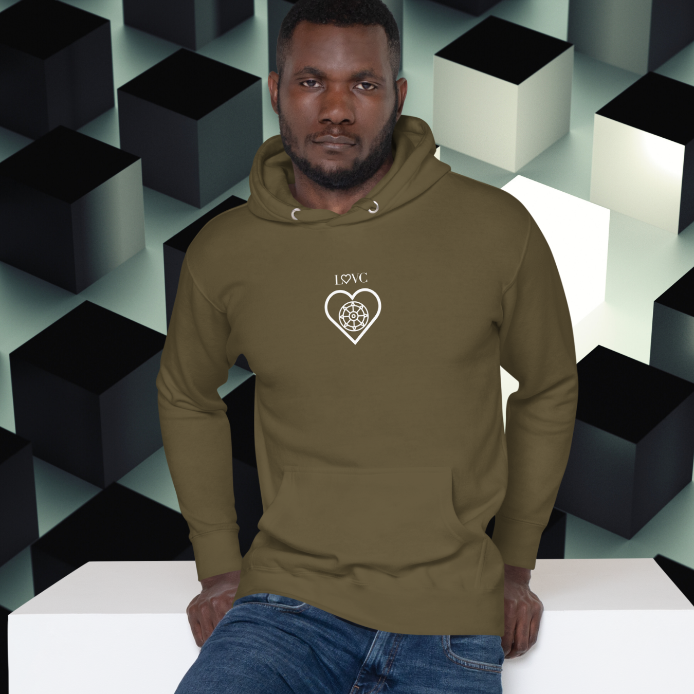 HOODIE CON CAPUCHA HOMBRE ETNIA