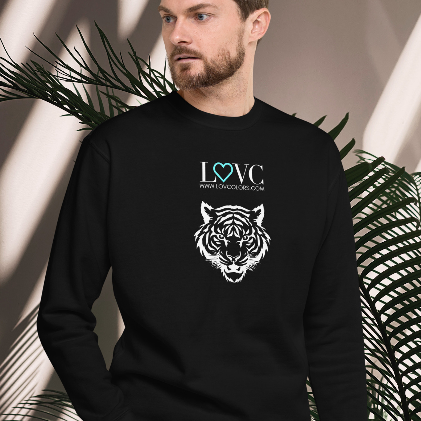SUDADERA GRUESA HOMBRE TIGER