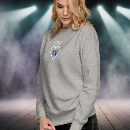 SUDADERA GRUESA MUJER FLOWER