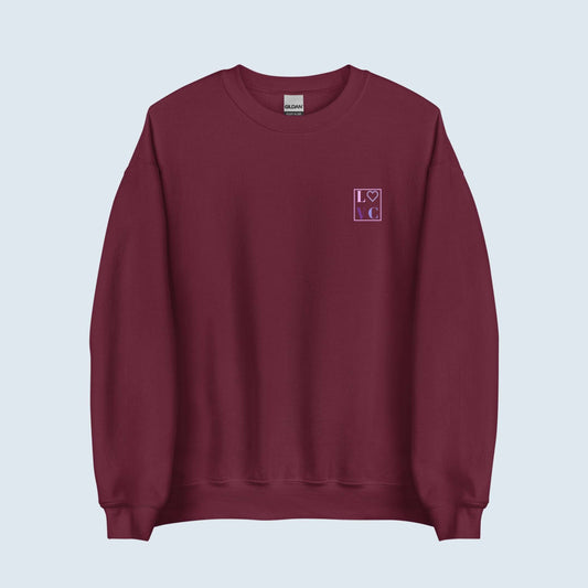SUDADERA GRUESA HOMBRE LOGO  BACK CUADRADO