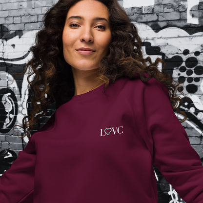 SUDADERA ORGÁNICA MUJER LOGO CLASSIC