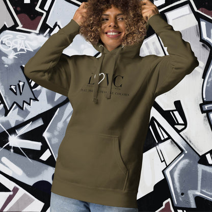 HOODIE CON CAPUCHA MUJER SLOGAN