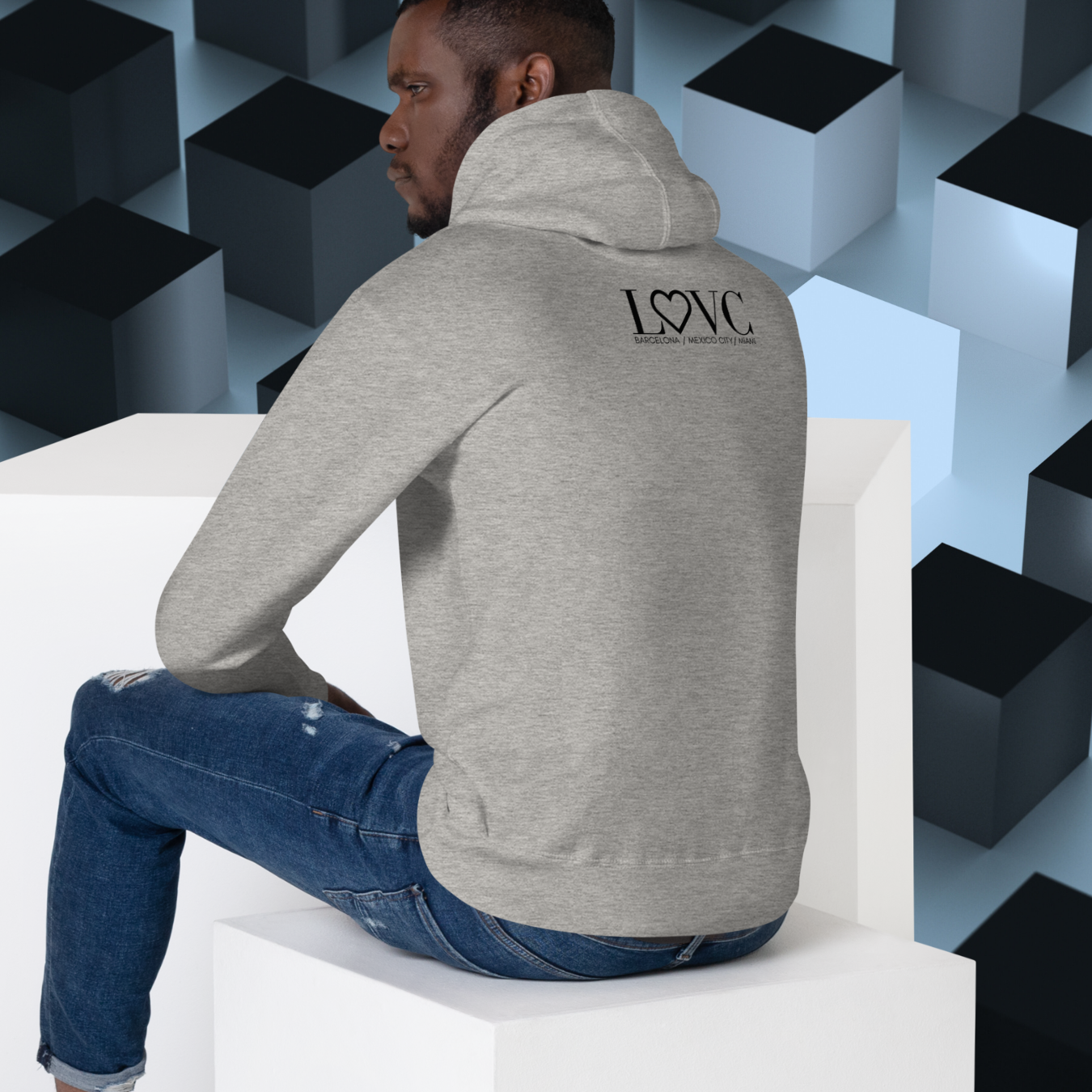 HOODIE CON CAPUCHA HOMBRE ETNIA
