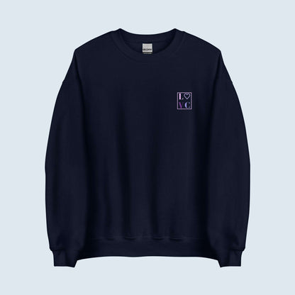 SUDADERA GRUESA MUJER LOGO BACK CUADRADO