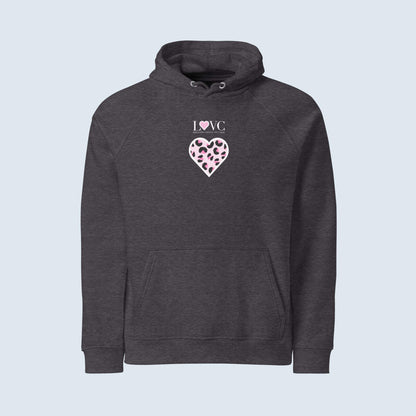 HOODIE CON CAPUCHA ECO MUJER ANIMAL PRINT
