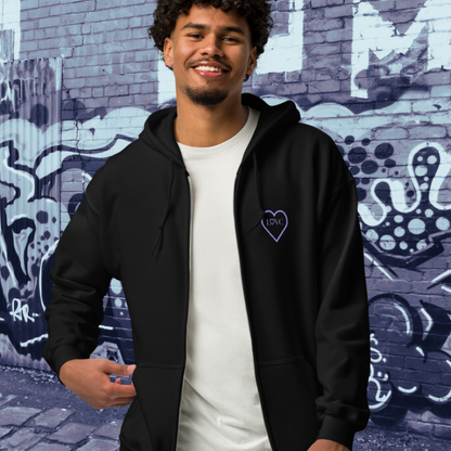 HOODIE CON CAPUCHA Y CREMALLERA HOMBRE COOL