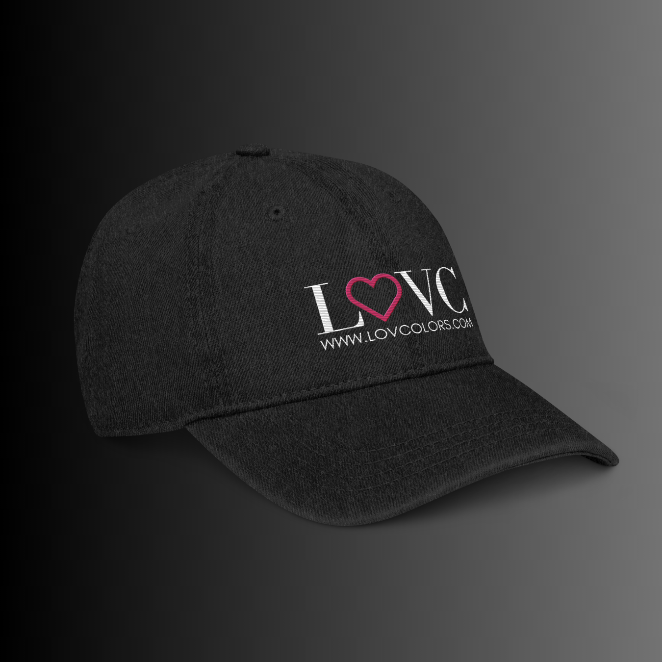 GORRA VAQUERA MUJER LOGO CORAZÓN ROSA
