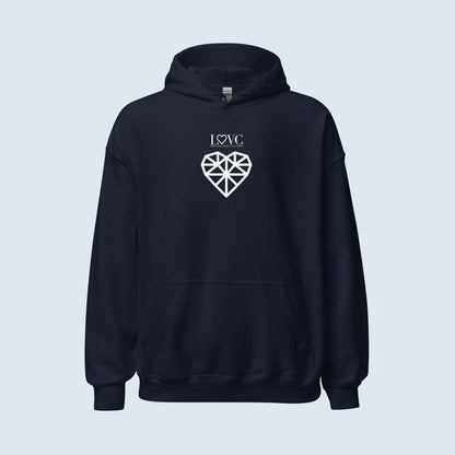 HOODIE CON CAPUCHA MUJER DIAMOND