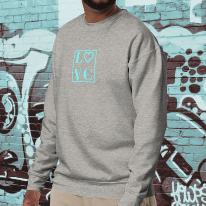 SUDADERA GRUESA HOMBRE LOGO CUADRADO