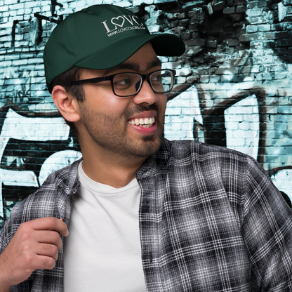 GORRA DADDY HOMBRE 2LOGO BLANCO