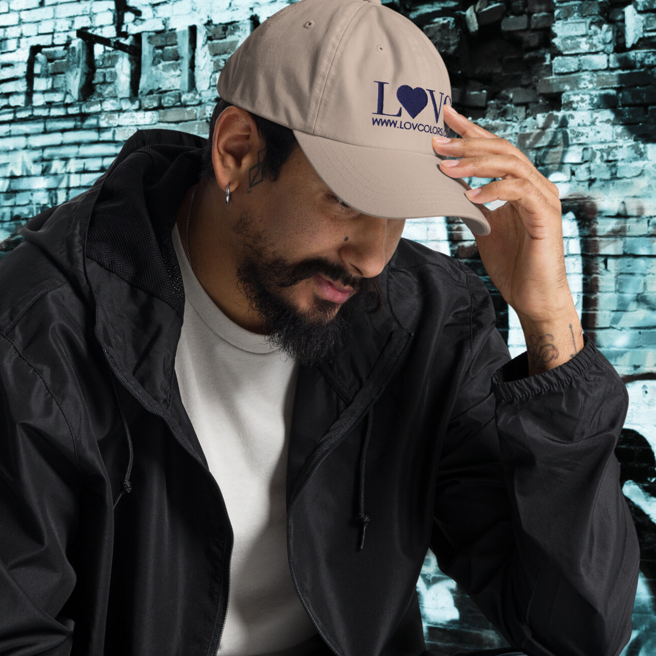 GORRA DADDY HOMBRE 2LOGO NAVY