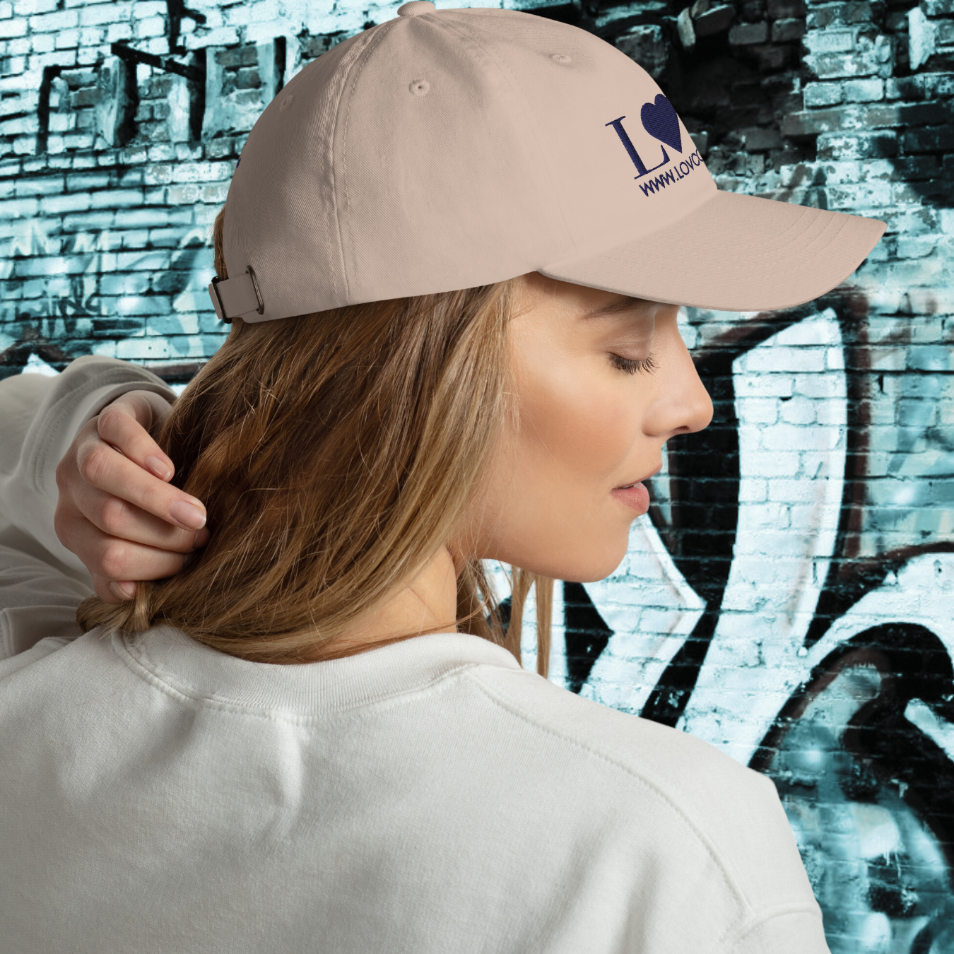 GORRA DADDY MUJER 2LOGO NAVY