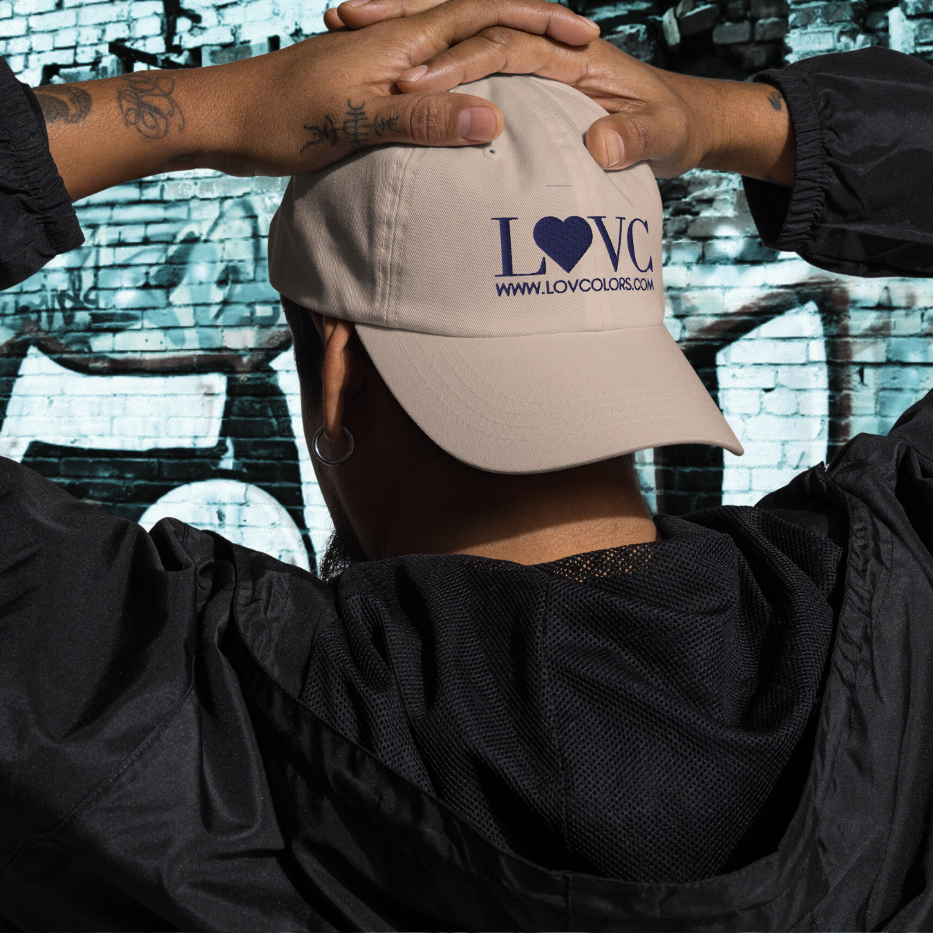 GORRA DADDY HOMBRE 2LOGO NAVY