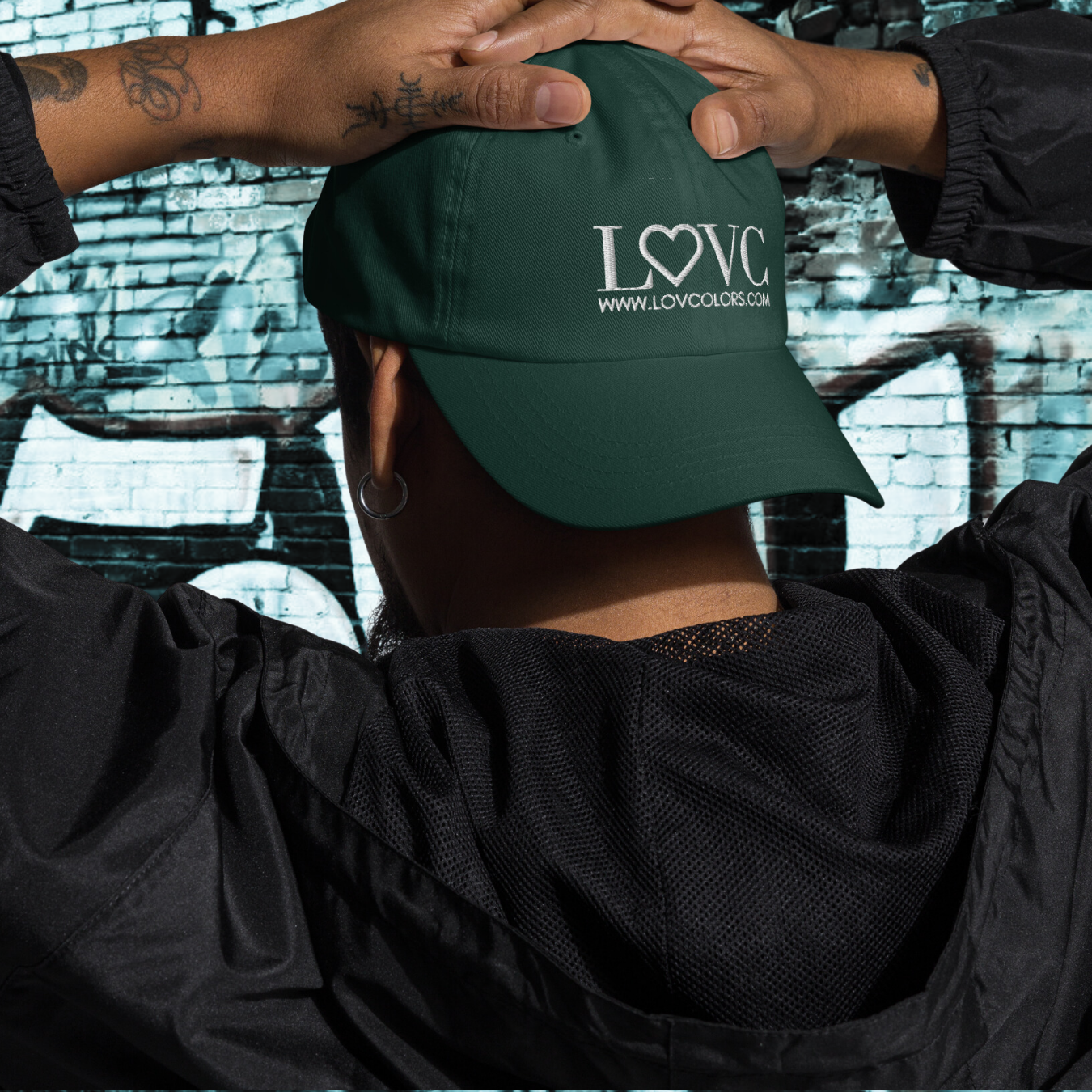 GORRA DADDY HOMBRE 2LOGO BLANCO