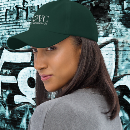 GORRA DADDY MUJER 2LOGO BLANCO