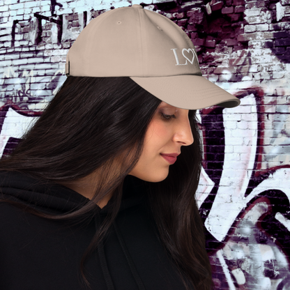 GORRA DADDY MUJER LOGO BLANCO