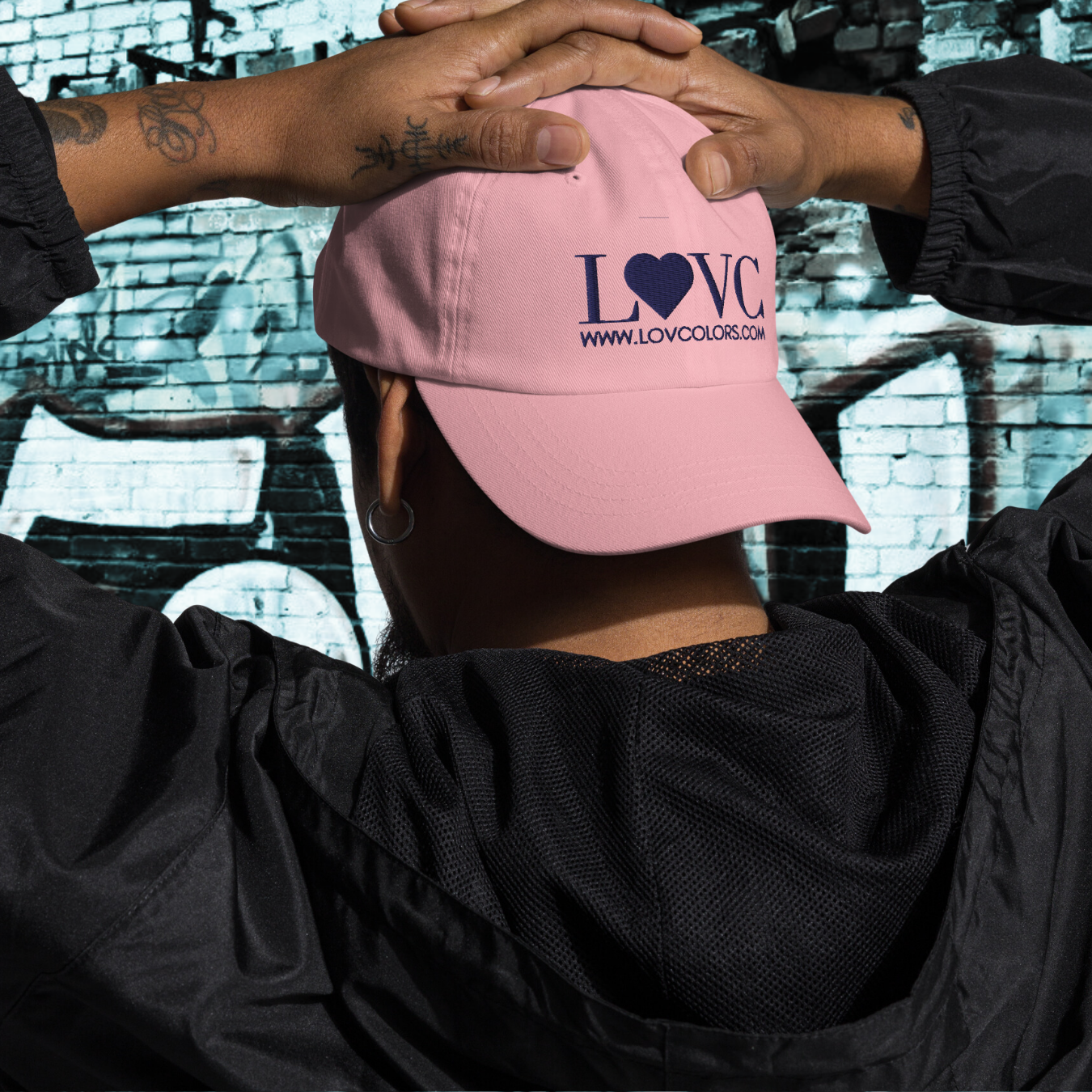 GORRA DADDY HOMBRE 2LOGO NAVY
