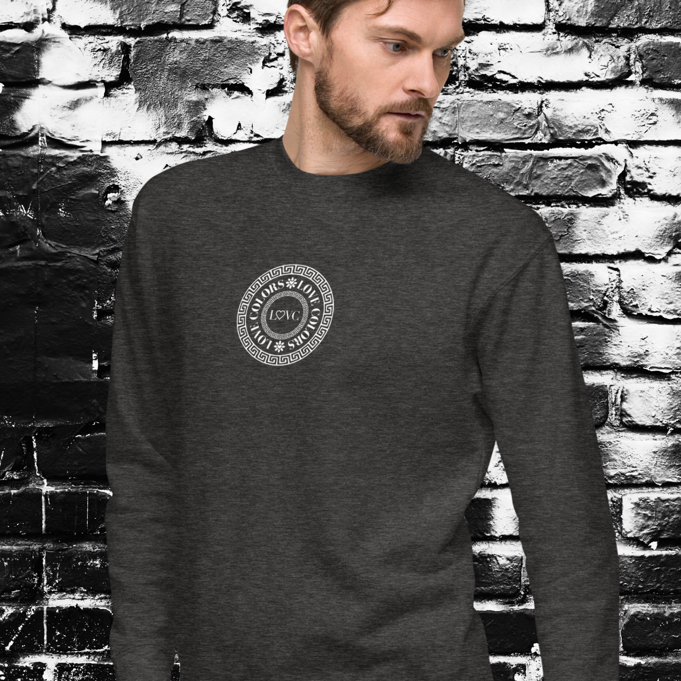 SUDADERA GRUESA HOMBRE CÍRCULO