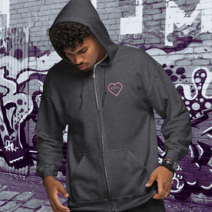 HOODIE CON CAPUCHA Y CREMALLERA HOMBRE COOL